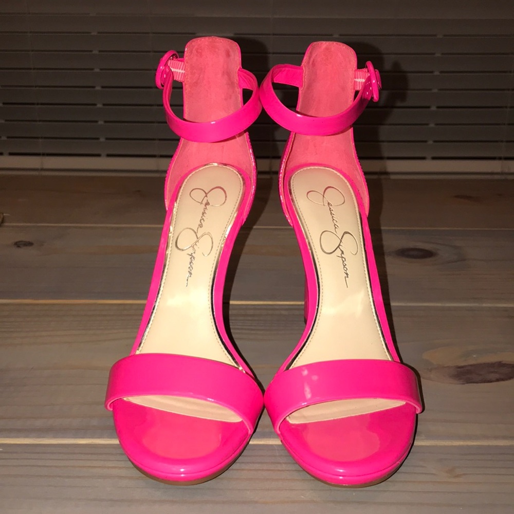 Hot Pink Jessica Simpson Heels